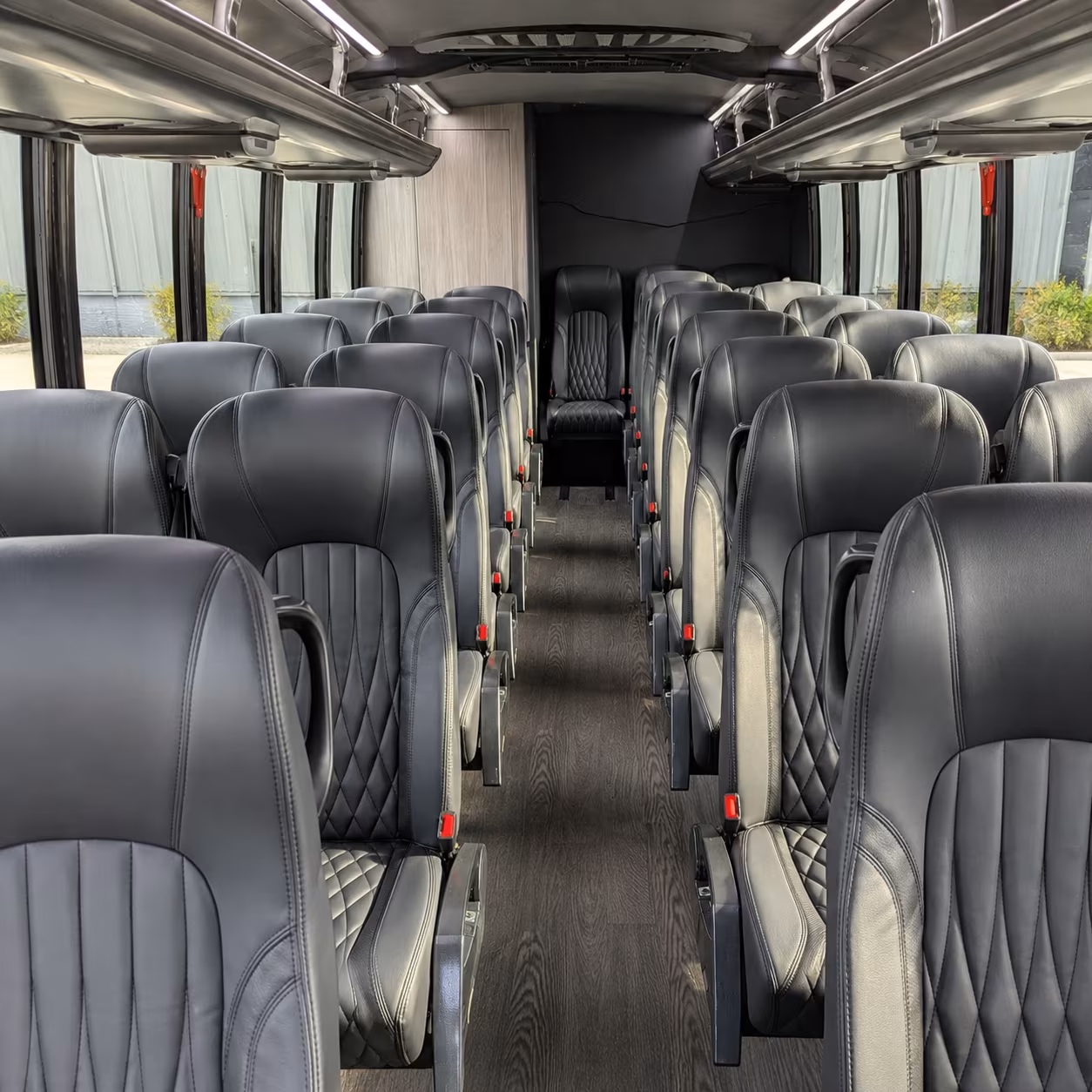 Glendale Airport Shuttle & Transportation party bus interior