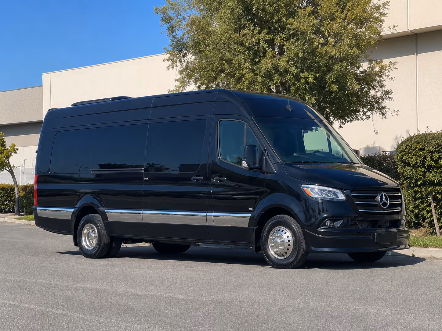 Glendale Corporate Transportation party bus exterior