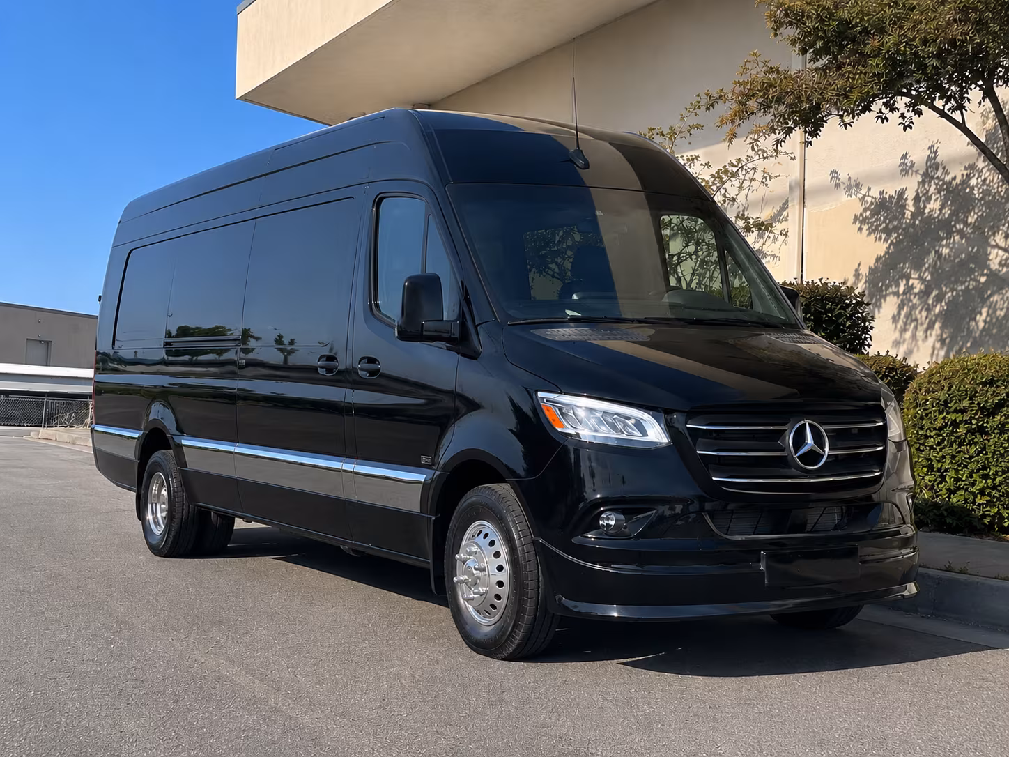 Glendale Corporate Transportation party bus exterior