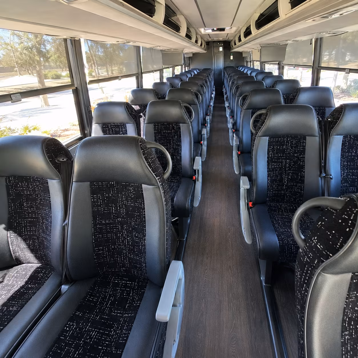 Glendale School Event Transportation party bus exterior