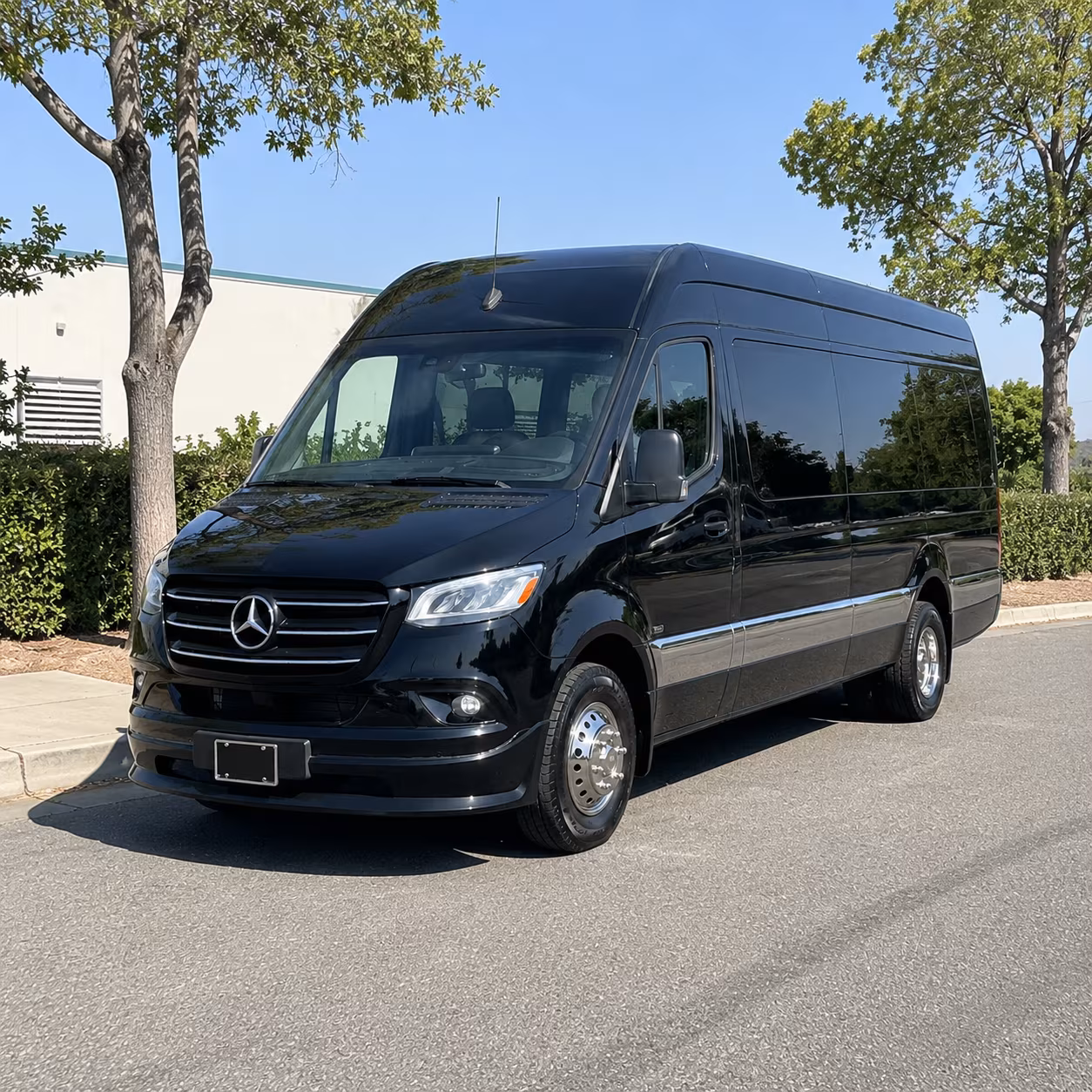 Glendale School Event Transportation party bus exterior