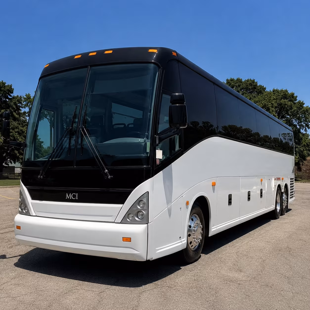 Glendale School Event Transportation party bus exterior