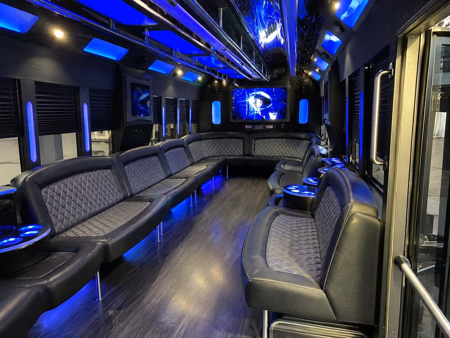 Glendale Sporting Event Transportation onboard seating